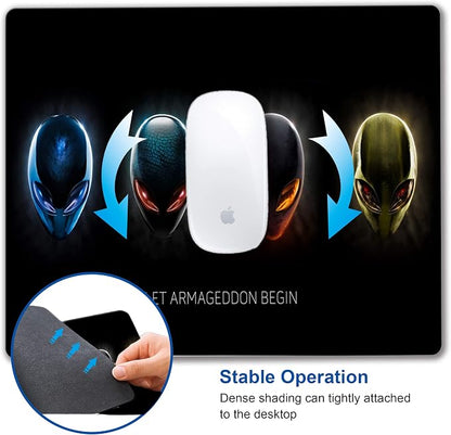 Alien Mouse pad, Personalized Design sci-fi Style Computer Rubber Mouse pad - Image 5
