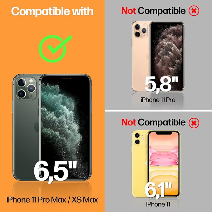 Power Theory Designed for iPhone 11 Pro Max, iPhone XS Max Privacy Screen - Image 5