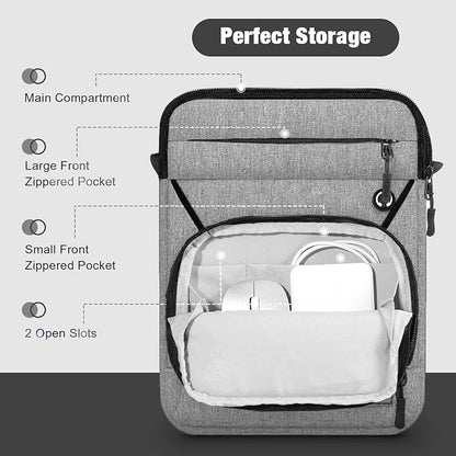 MoKo 9-11 Inch Tablet Sleeve Bag, Fits 11 inch iPad Air M3, iPad A16 2025 - Image 6