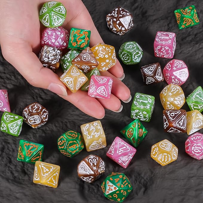 CiaraQ Polyhedral Dice Set, 5 Colors - Image 7