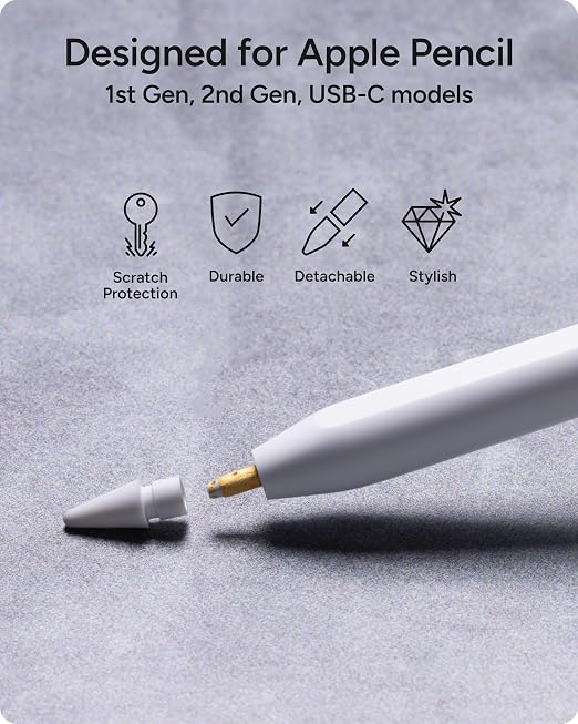 ZAGG Replacement Tips for Apple Pencil 1st Gen, 2nd Gen, & USB-C - Image 5