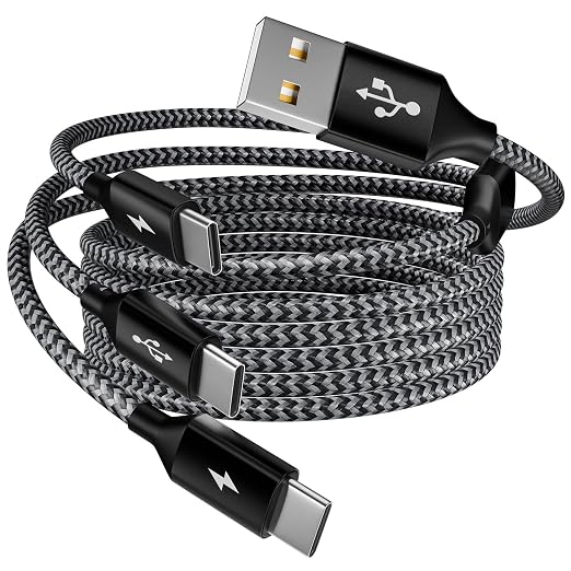 Multi Charging Cable, USB C Splitter Cable, 3 in 1 Travel Fast Charging Cord by MPATIBY