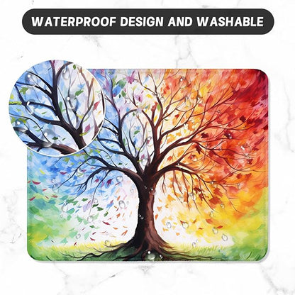 ITNRSIIET Mouse Pad with Stitched Edge Premium Textured Smooth Precise - Image 5
