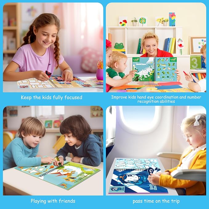 homicozy 3PCS Sticker Paint Books - Image 7
