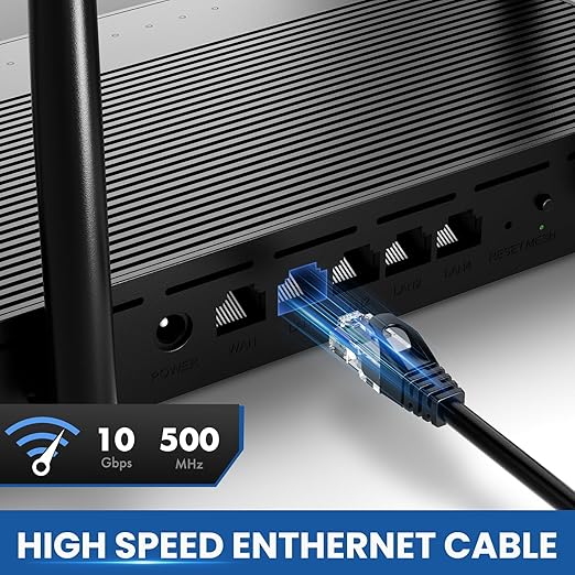 Ultra Clarity Cables Cat6 Ethernet Cable, 20 Feet LAN, UTP Cat 6, Internet - Image 2