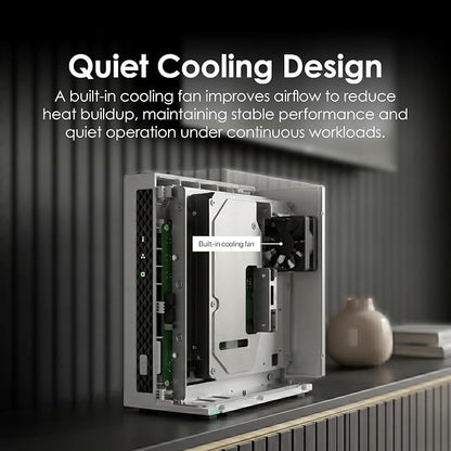 QNAP TS-133-US 1 Bay Affordable Desktop NAS - Image 6