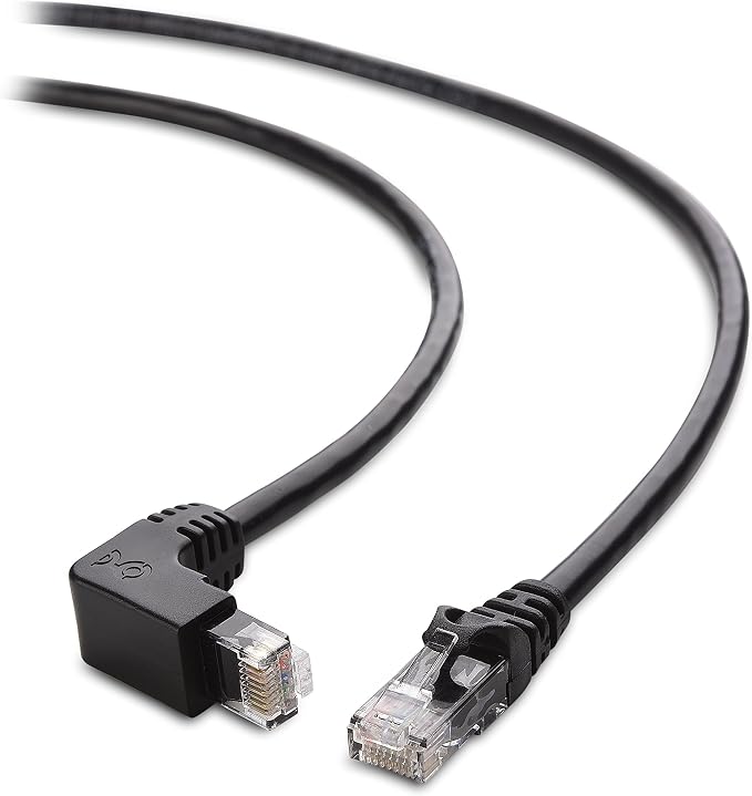 Cable Matters 10Gbps Combo-Pack 90 Degree Cat 6 Ethernet Cable - 7ft - Image 6