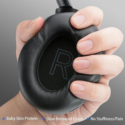 Riwbox Hybrid Active Noise Cancelling Headphones, Wireless Bluetooth Headset - Image 5
