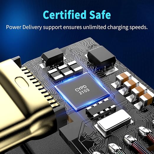 USB4 Cable, with Thunderbolt 4, 240W Charging, 40 Gbps Data, 8K @ 60Hz HDR - Image 6