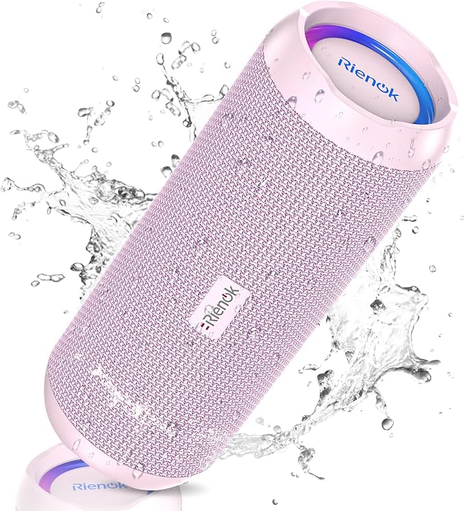 RIENOK Portable Bluetooth Speaker 30W Dual Pairing True Wireless Stereo HD by RIENOK