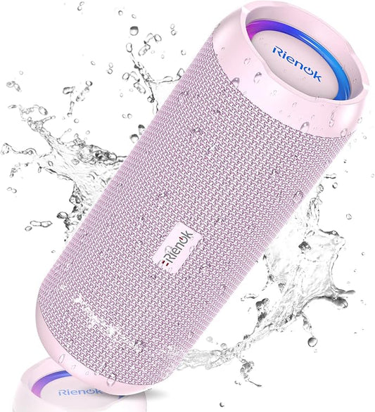 RIENOK Portable Bluetooth Speaker 30W Dual Pairing True Wireless Stereo HD by RIENOK