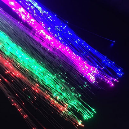LED Flashing Fiber Optic Hair Accessories - Image 6