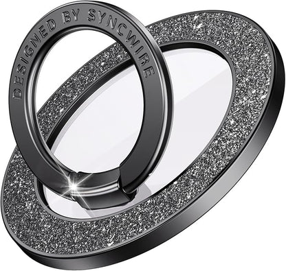 Syncwire Magnetic Phone Grip for MagSafe, Sparkle Phone Ring Holder, Rotatable by SYNCWIRE