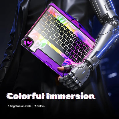 KITONE Transparent Case with Wireless Keyboard - Image 7