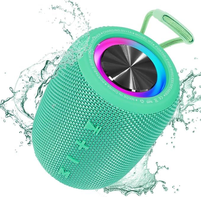 Portable Bluetooth Speaker, BT5.3 Wireless Speaker 20W Bass Diaphragms by SENXINGYAN