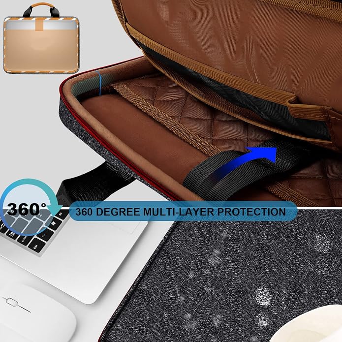 ZINZ Laptop Case Computer Sleeve Briefcase - Image 3