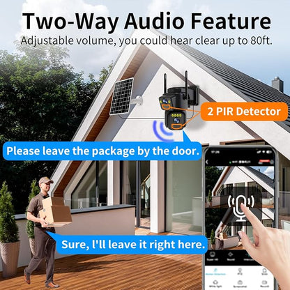 LETSCEE Security Cameras Outdoor WiFi, 5G/2.4G Cameras - Image 6