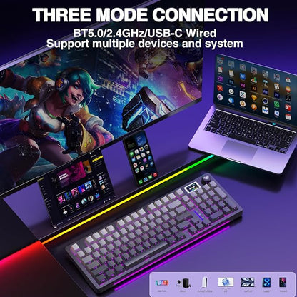 AULA S98 Pro Wireless Mechanical Keyboard - Image 4