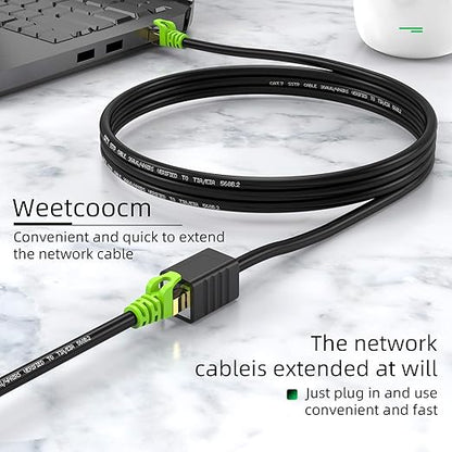 Ethernet Extension Cable 3ft, Network Cat6a Extension Patch Cable RJ45 Cords - Image 5