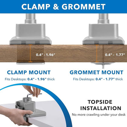 Mount-It! Dual Monitor Mount - Image 8