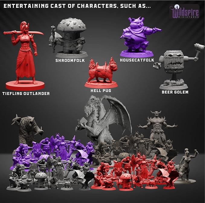 Fantasy Monsters & Bookish Dragon - Image 6