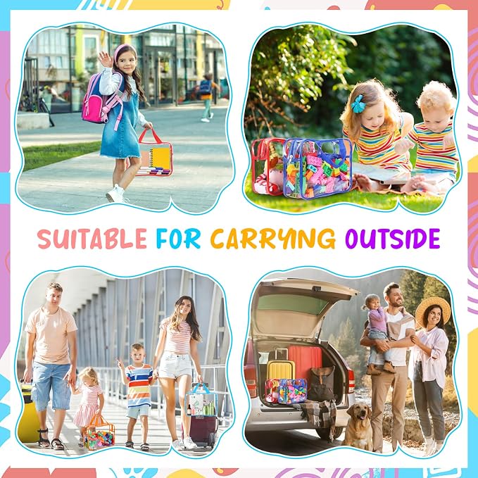 8 Packs Large Toy Storage Bags - Image 7