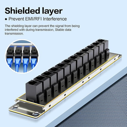 12 Port Keystone Patch Panel - Image 7