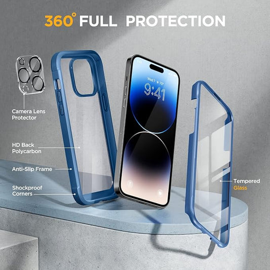 Miracase Glass Series Designed for iPhone 14 Pro Max Case 6.7 Inch, Upgrade - Image 2