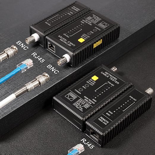 Dual-Function Coaxial & RJ45 Network Cable Tester - Image 2