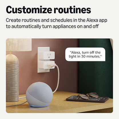 Amazon Basics Smart Plug with Timer Function, Voice Control, WiFi Outlet - Image 4