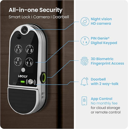 Lockly Vision Elite Video Smart Lock - Image 2