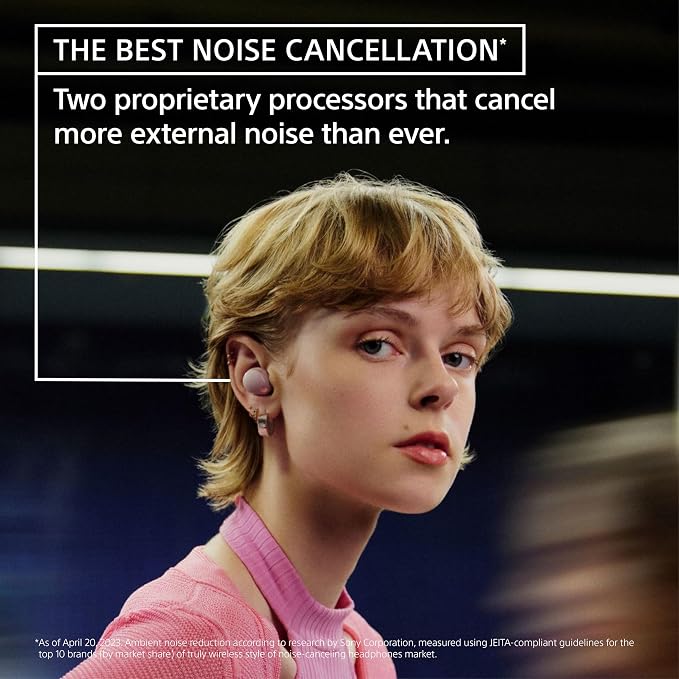 Sony WF-1000XM5 The Best Truly Wireless Noise Cancelling Earbuds Headphones - Image 4