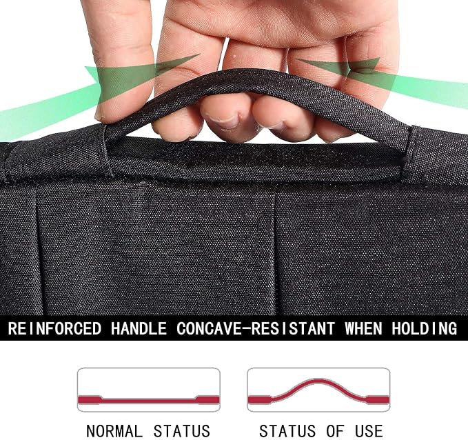 Voova Laptop Sleeve Carrying Case 13 13.6 Inch Compatible - Image 7