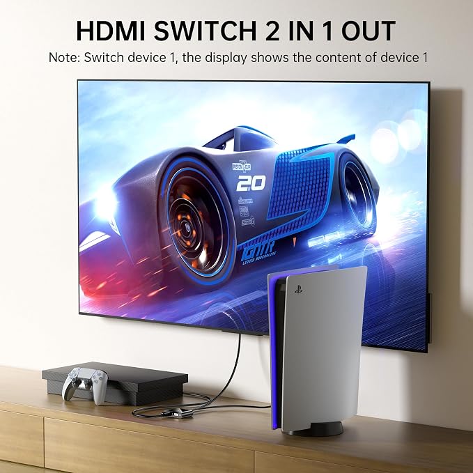 HDMI to VGA and HDMI Adapter, Dual Output 1080P Video Converter - Image 3