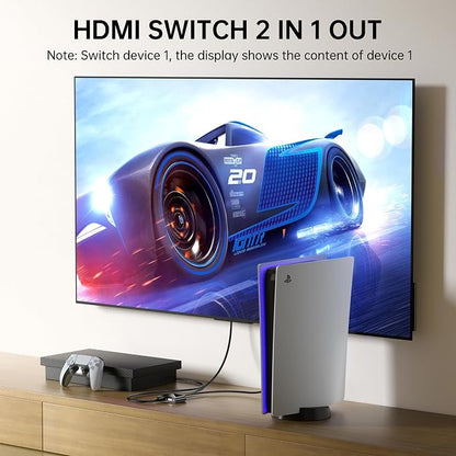 HDMI to VGA and HDMI Adapter, Dual Output 1080P Video Converter - Image 3