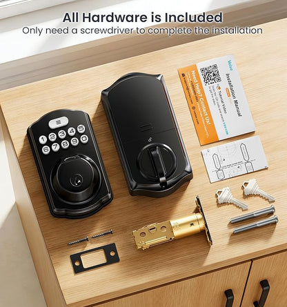 Veise VE012W Built-in WiFi Fingerprint Smart Lock, App Remote Control, - Image 10