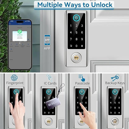 BEBASIA Smart Fingerprint Door Lock - Image 3