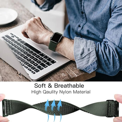 Lerobo Stretchy Nylon Solo Loop Band, Compatible - Image 6