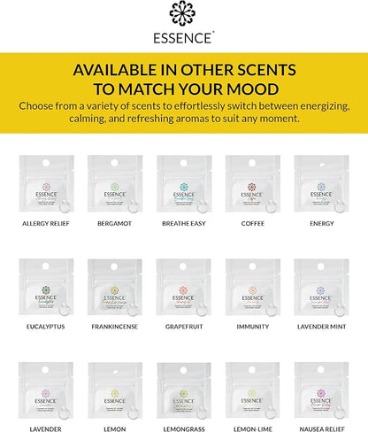 Essence Wearable Aromatherapy Nasal Diffuser – Lemon Essential Oil Nose Ring - Image 7