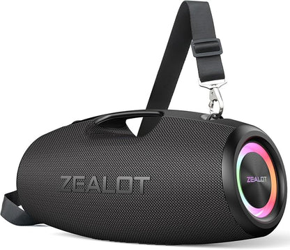 ZEALOT Bluetooth Speaker, 120W Wireless Outdoor Speaker by ZEALOTNeverStop