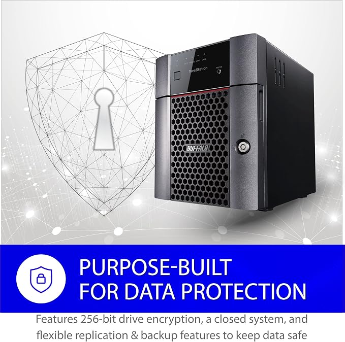 BUFFALO TeraStation Essentials 4-Bay Value-Focused Desktop NAS 32TB - Image 4
