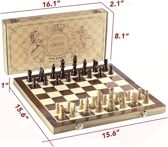 AMEROUS Chess Set - Image 5