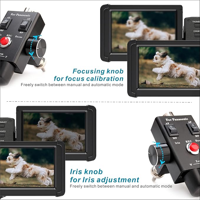 Camcorder Zoom Controller, Remote Control Zoom, and Focus Control + 2.5mm and - Image 5