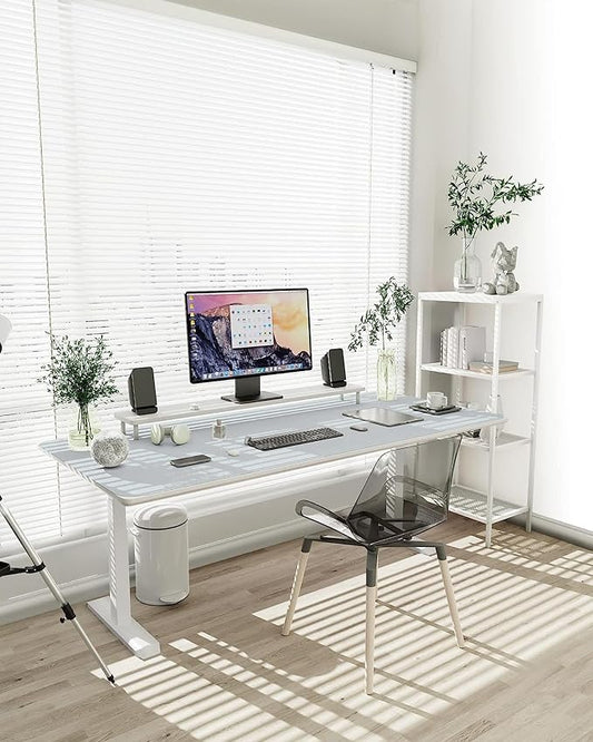 YSAGi Non-Slip Leather Desk Pad XL Size, Waterproof Laptop Computer Desk - Image 2