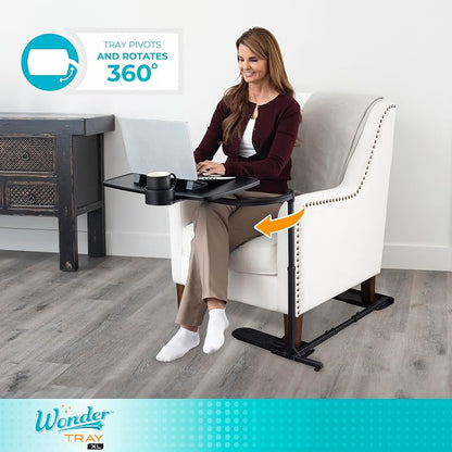Stander Wonder Tray, Adjustable Swivel Table, Extra-Large Computer Stand - Image 6