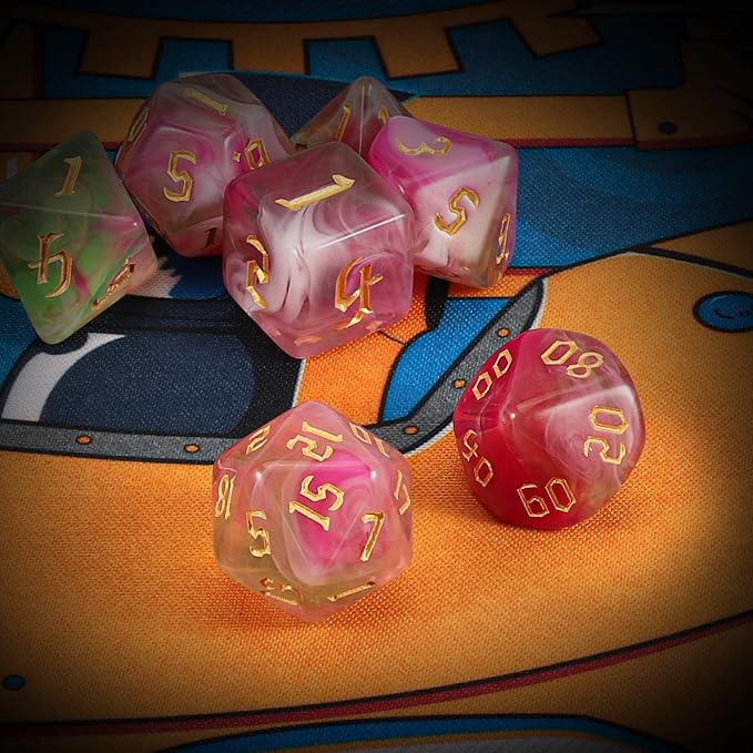 QMAY DND Dice Set -D&D Polyhedral Dice - Image 3