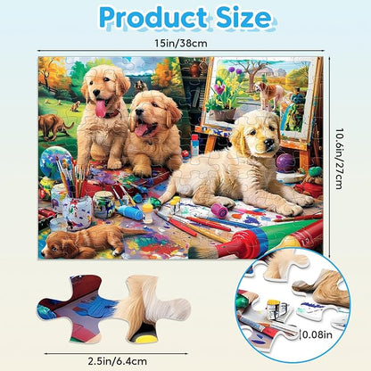 4-Pack 100 Piece Puzzles for Kids Ages 4-6 - Image 6