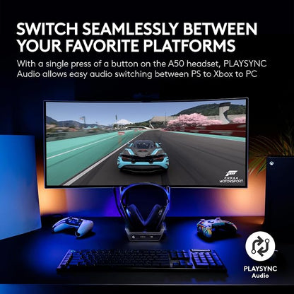 Logitech G Astro A50 Omni-Platform Wireless Gaming Headset + Base Station - Image 3