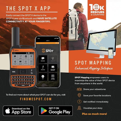 Spot X with Bluetooth 2-Way Satellite Messenger | SOS Protection | Handheld - Image 3