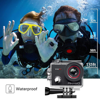 AKASO EK7000 Pro 4K30fps 20MP Action Camera EIS Ultra HD 131FT Waterproof - Image 4